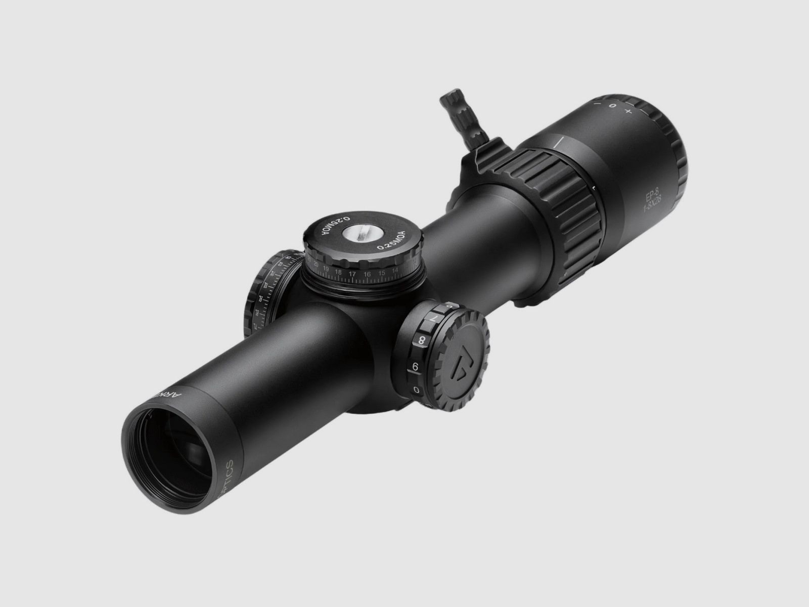 Arken – cannocchiale da puntamento per tiro dinamico EP8 1-8x28 FFP IR KLBOX MOA – EP8-18KLB, immagine 4 di 10