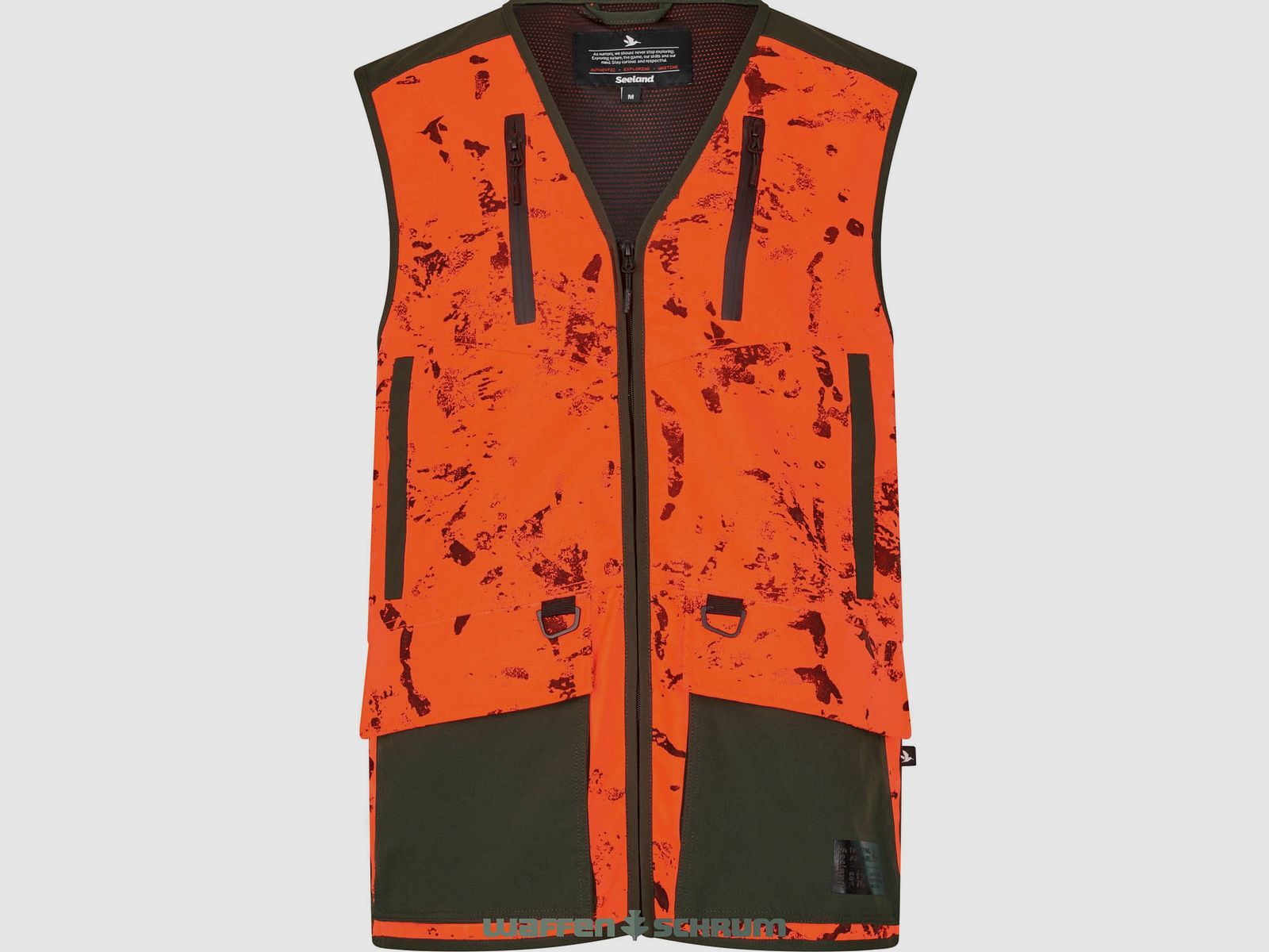 Seeland Signalvest Trax Blaze Orange Blaze InVis MPC