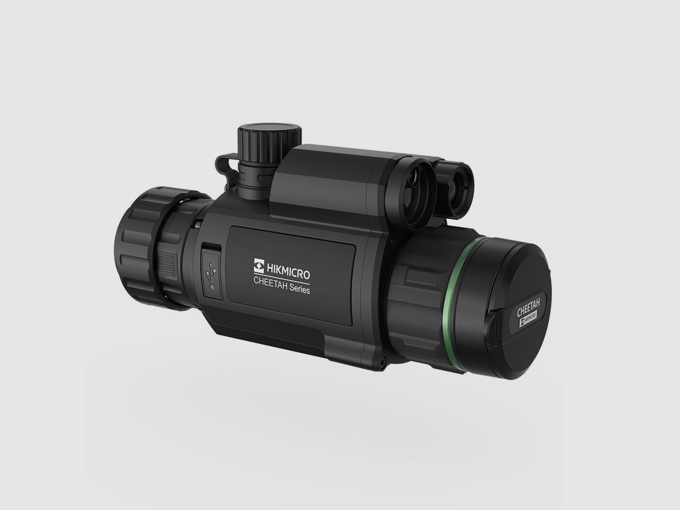 Visore notturno digitale HIKMICRO Cheetah C32F-RL con telemetro ed emettitore IR 850 nm, immagine 2 di 5