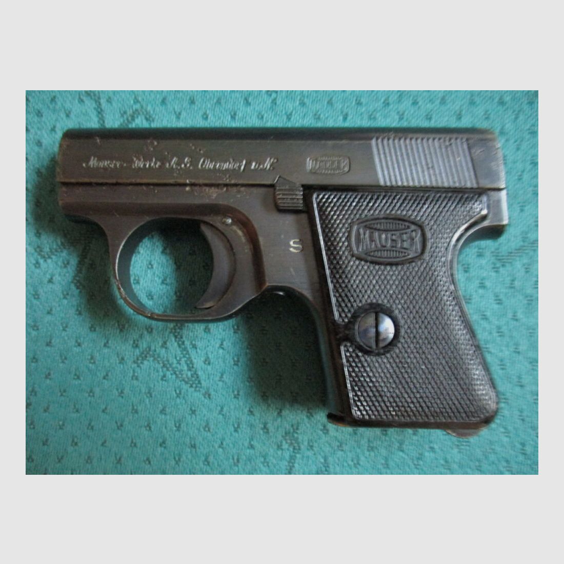 Pistole 6,35mm Mauser WTP II aus Sammlung WTP2
