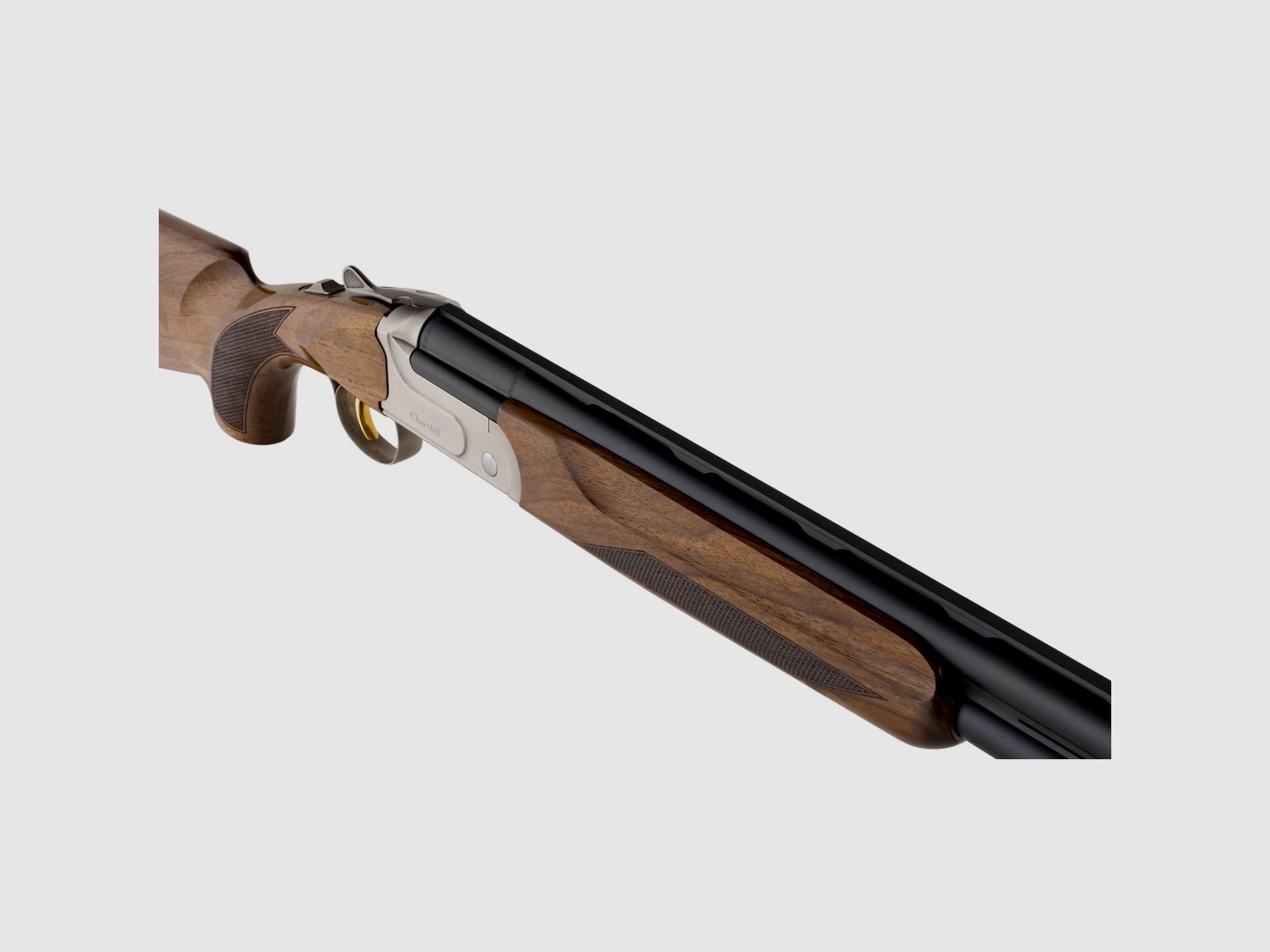 AKKAR Silah BDF Churchill 206X Hunting Silber Auszieher 71cm 12/76 Mag.