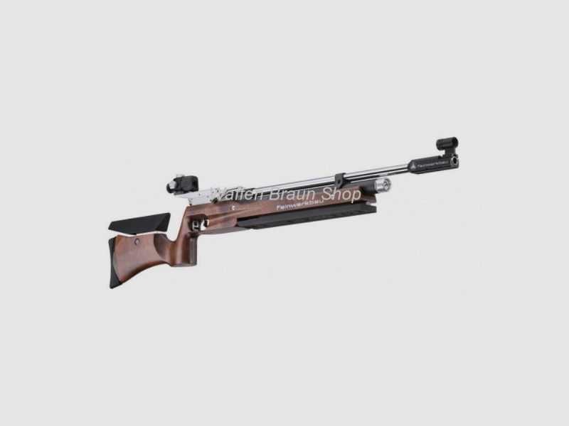 FEINWERKBAU Luftgewehr 800 Basic Auflage, Schaft rechts/links, mit schwenkbarer Auflage, Kal. 4,5mm