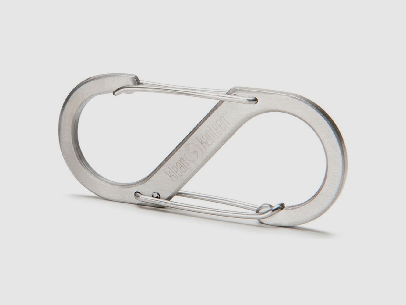 Klean Kanteen Karabiner Grösse 3 Brushed Stainless