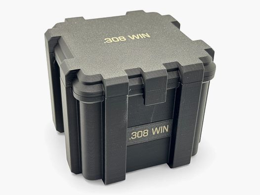 Filamelt Munitionsbox / .17 WSM / ‘Klappdeckel’ / Patronenbox, Ammo Box
