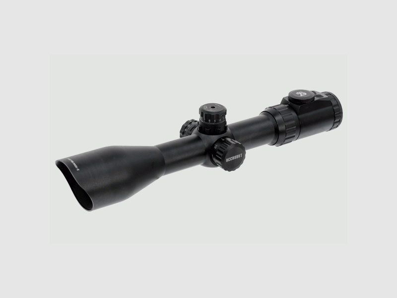 UTG Accushot 2-16x44 Zielfernrohr 30mm, Mil-Dot mit Montage