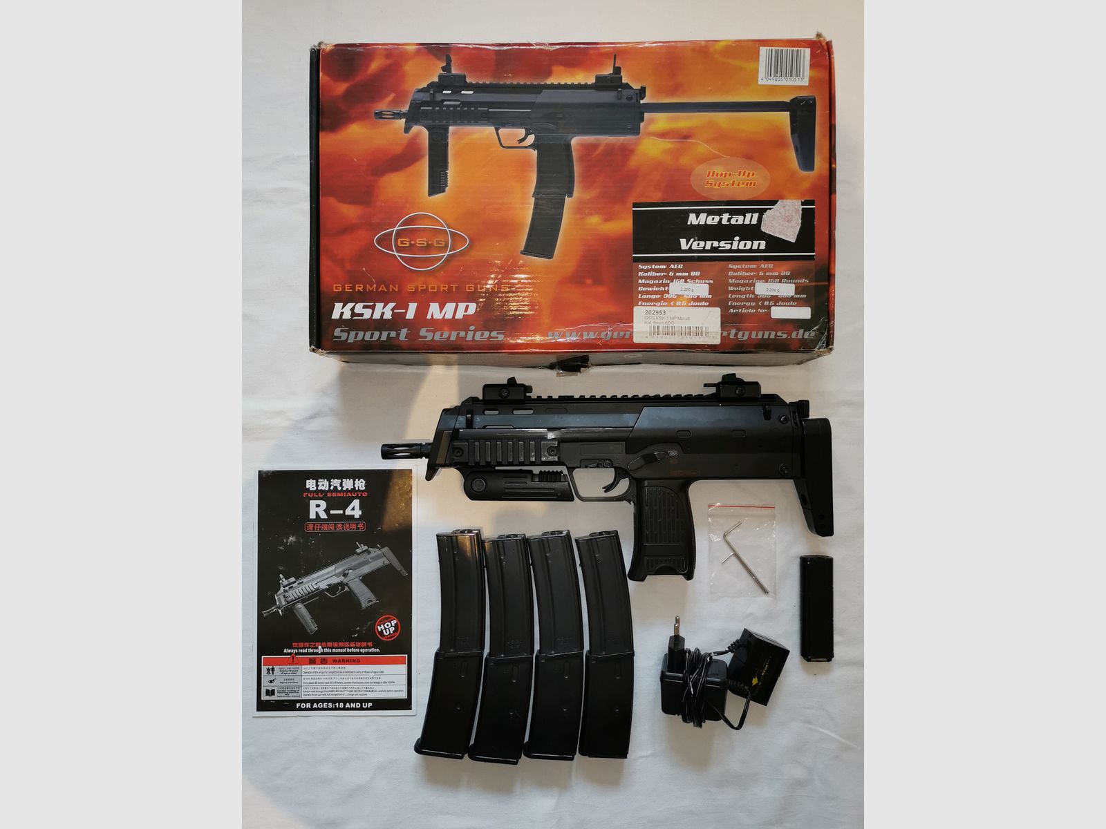 GSG MP7 KSK-1 Serie Sport (Versione in metallo)