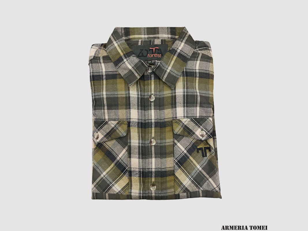 CAMICIA – ZOTTA FOREST – SELLA MAN SHIRT (0004 GREEN CHECKED)