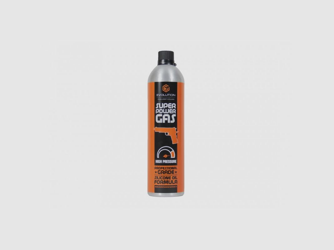 EVOLUTION AIRSOFT SUPER POWER GREEN GAS WITH SILICONE (750ml)