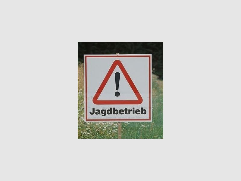 Warnschilder 500X500mm rot/schwarz