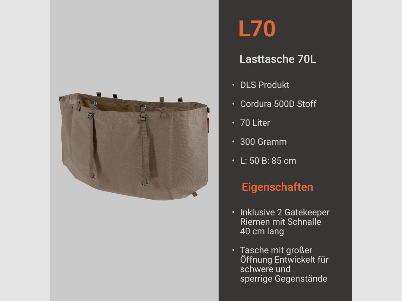 Vorn laadzak L70, afbeelding 2 van 6