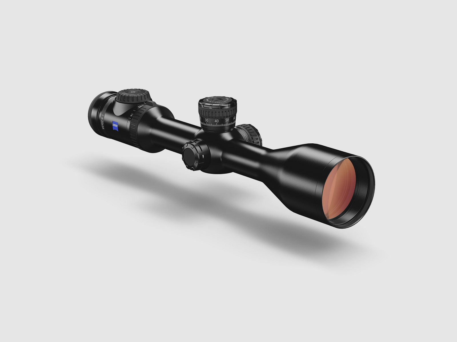 Zeiss Victory V8 2.8-20x56 Reticle 60 +ASV H
