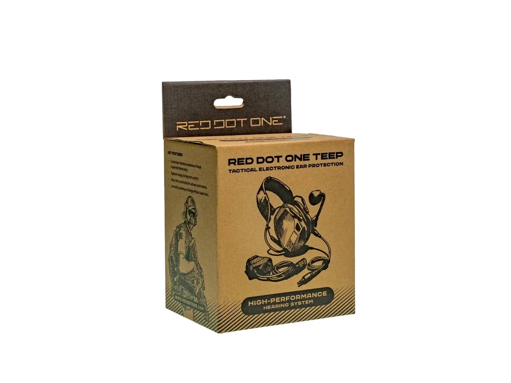 Ochronniki słuchu Red Dot One TEEP LINK EX Bluetooth – Olive, zdjęcie 4 z 4
