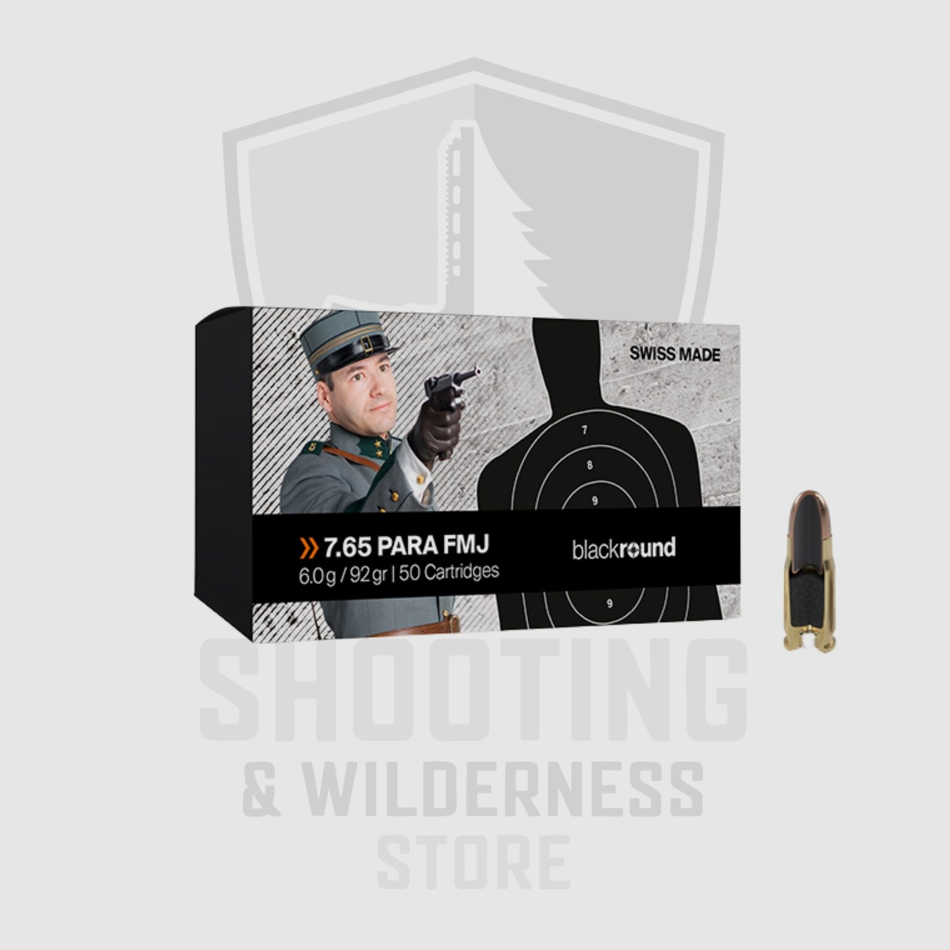 7.65mm Luger Swiss P 50 colpi, immagine 1 di 2