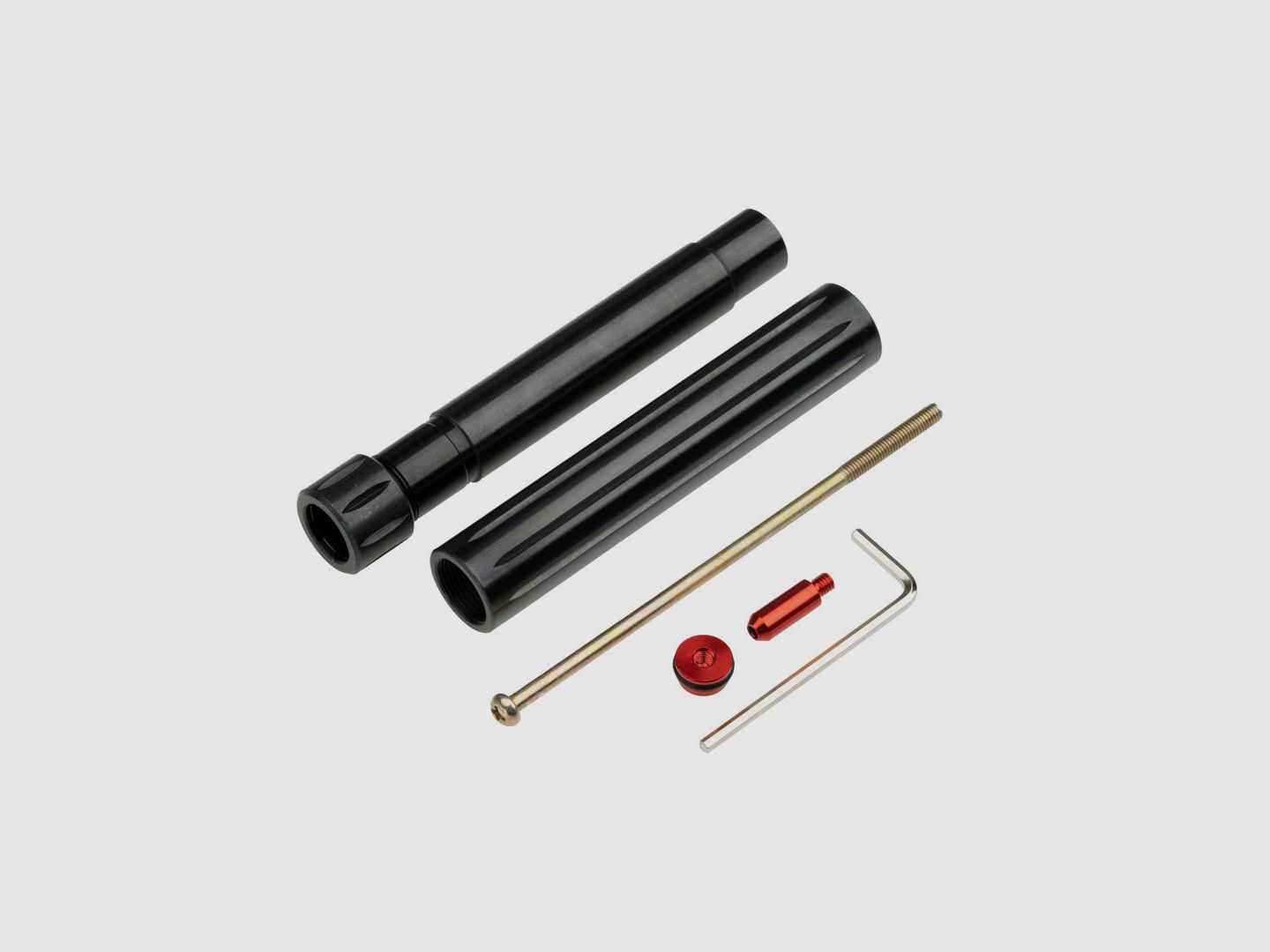 KOMBI | Tuninglauf | Tuning Barrel HDP50 + Powerkit.50 for HDP50 | ROT ELOXIERT | T4E Exportventil | HDP.50 + GEN.2| 25j+