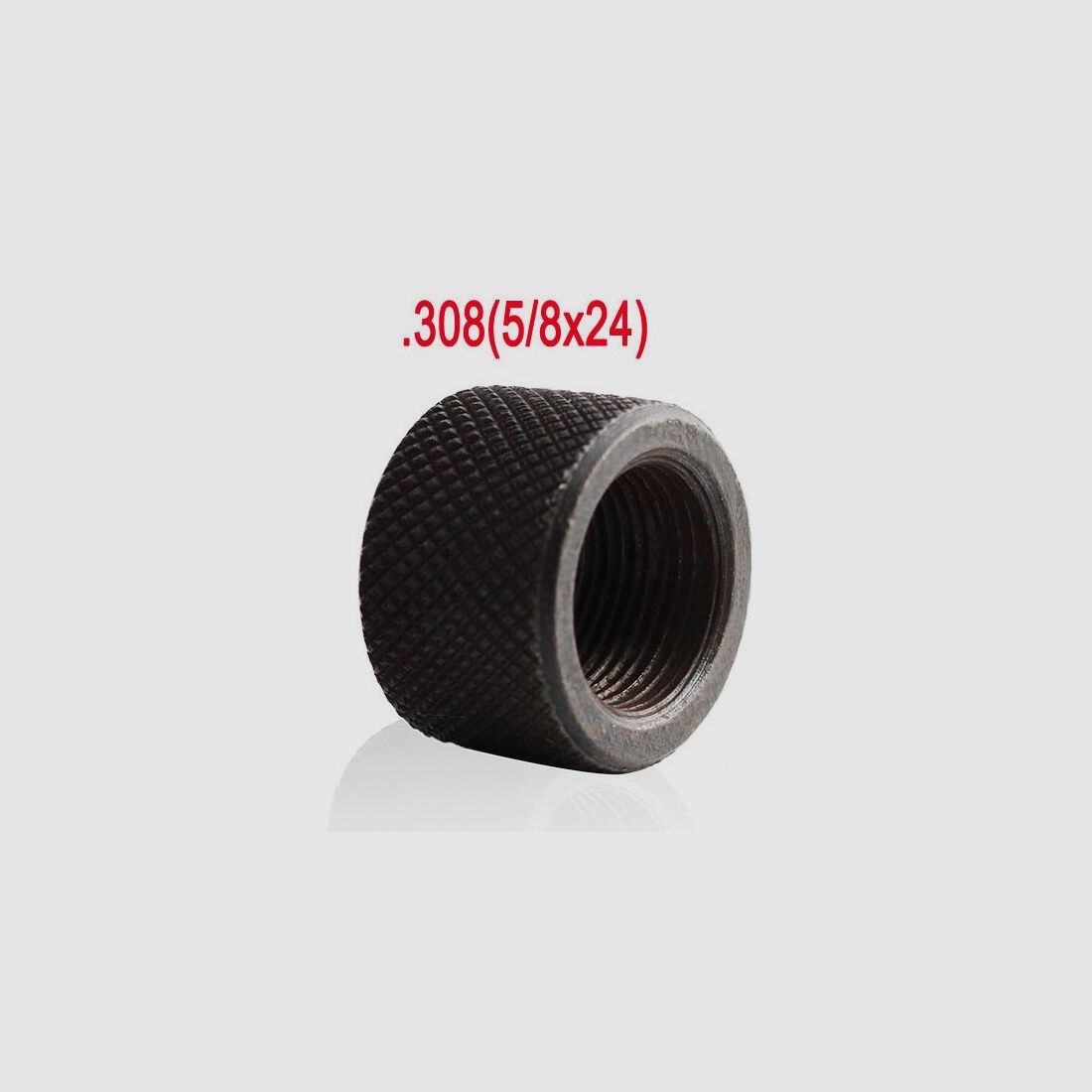 Gewindeschutz Mutter 5/8-24 (z.B. AR10) BLACK THREAD MUZZLE THREAD PROTECTOR