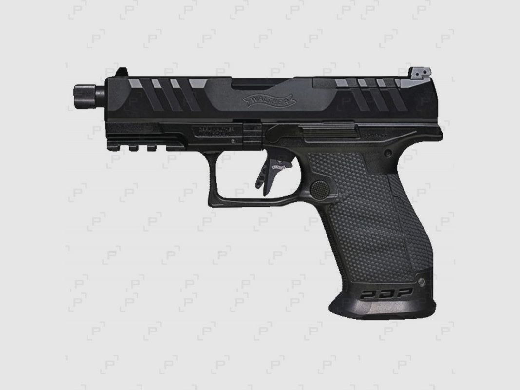 Pistole WALTHER PDP PRO SD COMPACT Schwarz Kaliber 9 mm PARA