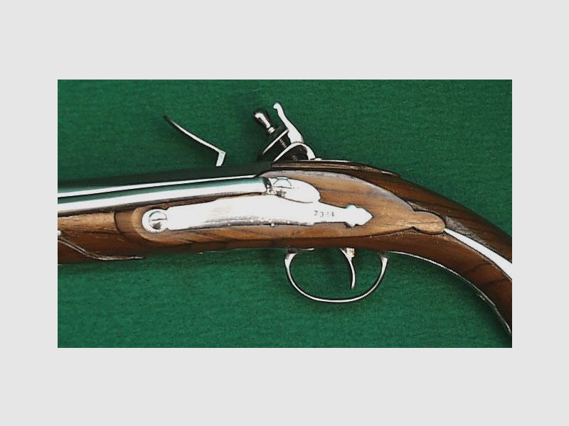 Indien Steinschloßpistole French 1733