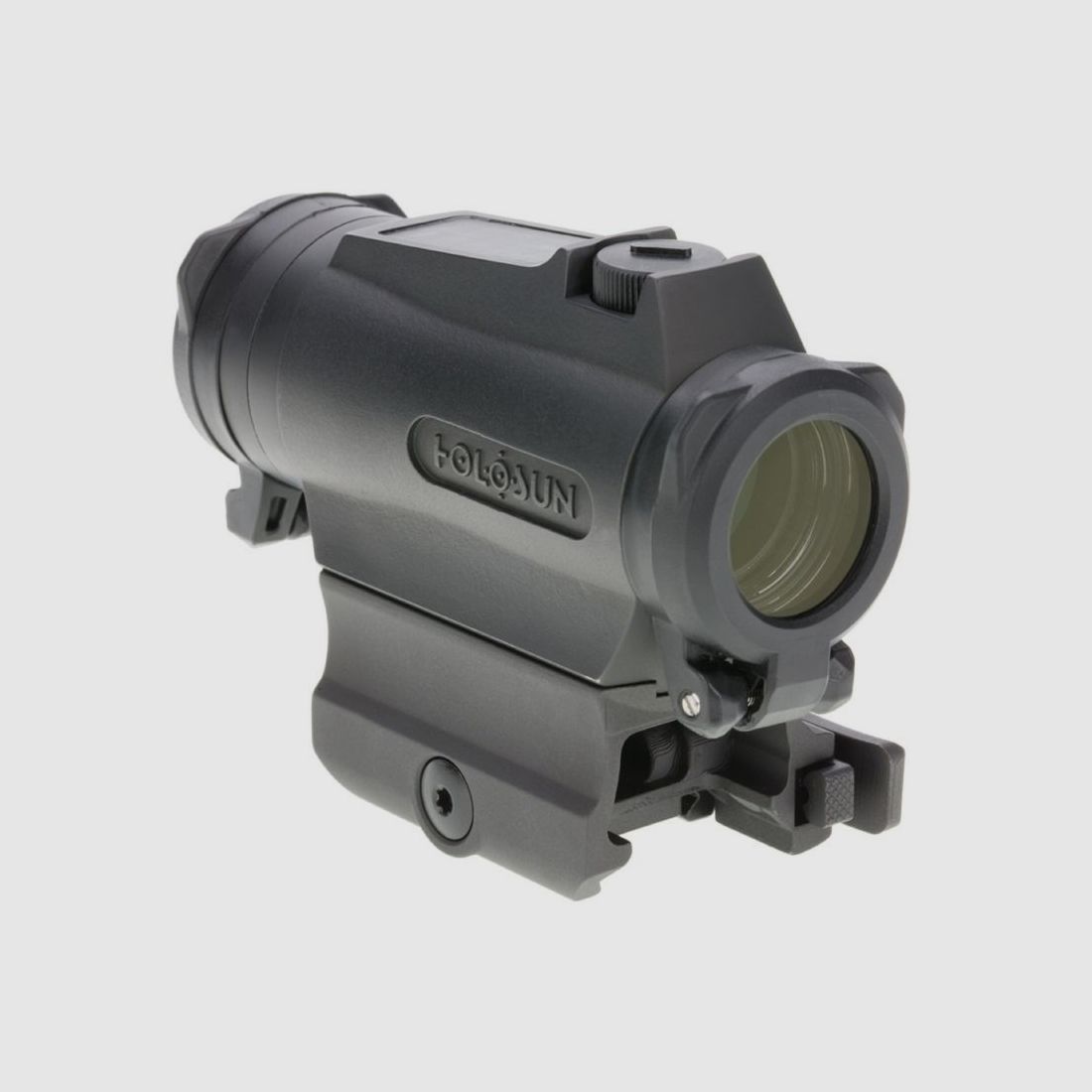 Holosun Celownik Odbiciowy HE515C-T-RD z czerwoną wymienną siatką: 2MOA Punkt & 65MOA Okrągły Punkt, zdjęcie 4 z 5