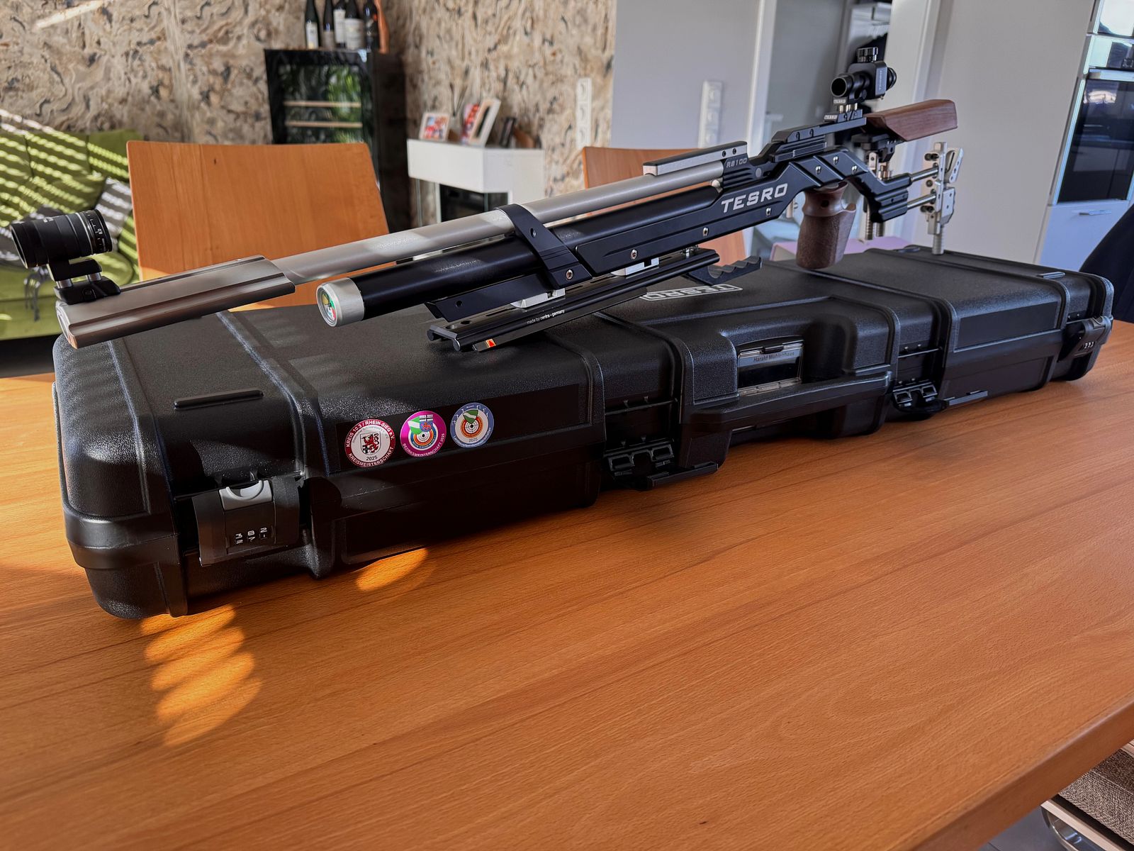 Match Luftgewehr TESRO Signum RS100 Schwarz.