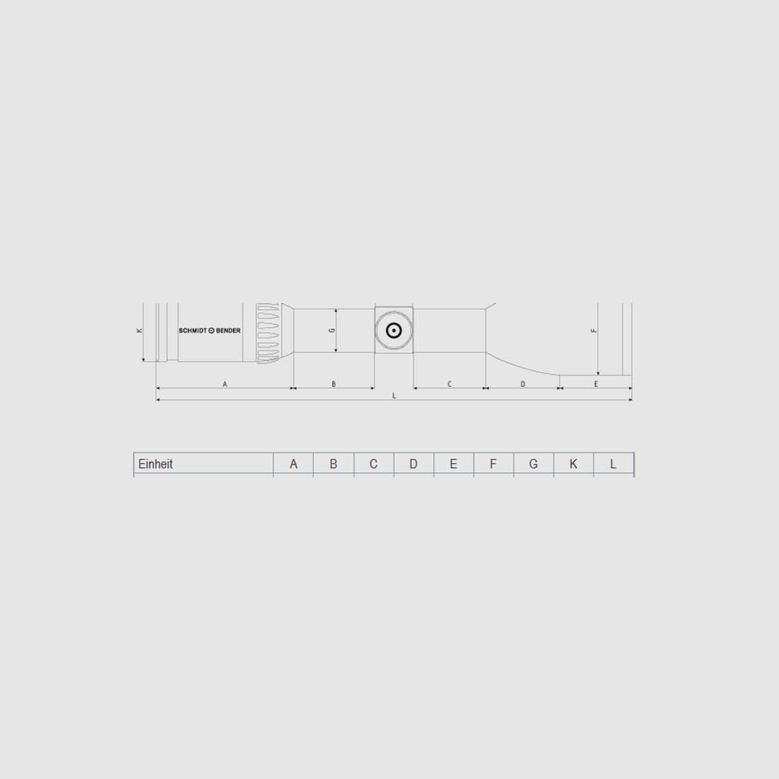 Schmidt & Bender 2.5-10x56 Zenith Zielfernrohr