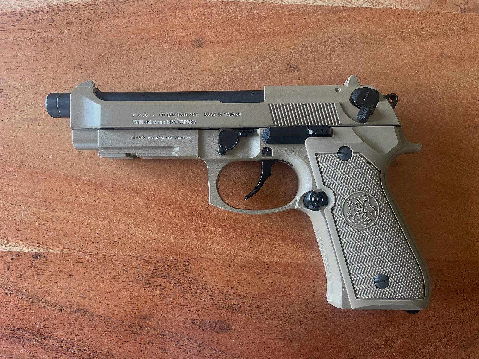 Beretta GBB (G&G GPM92) + Schalldämpfer