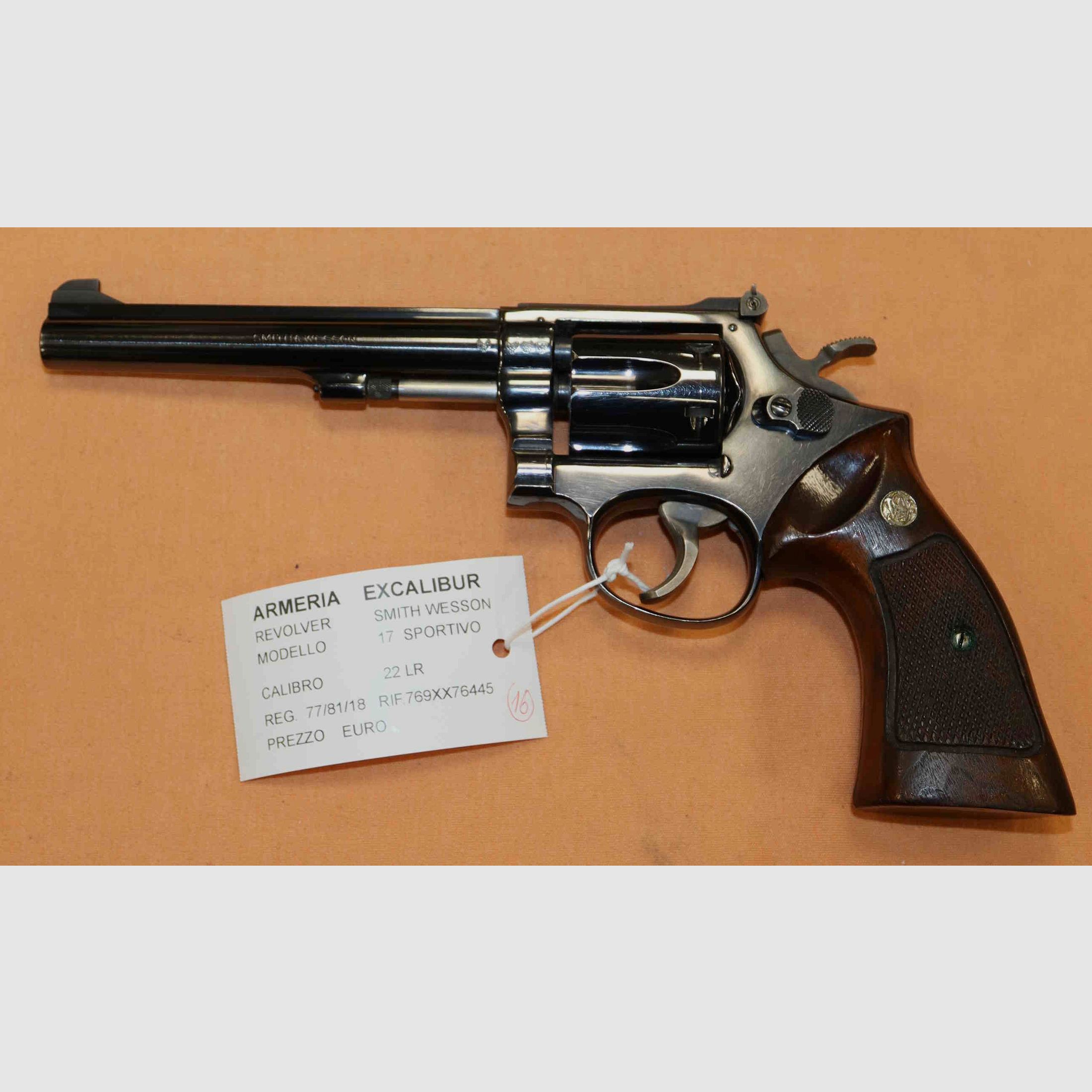 Smith & Wesson Model K17 .22LR Sport Revolver, image 8 of 8