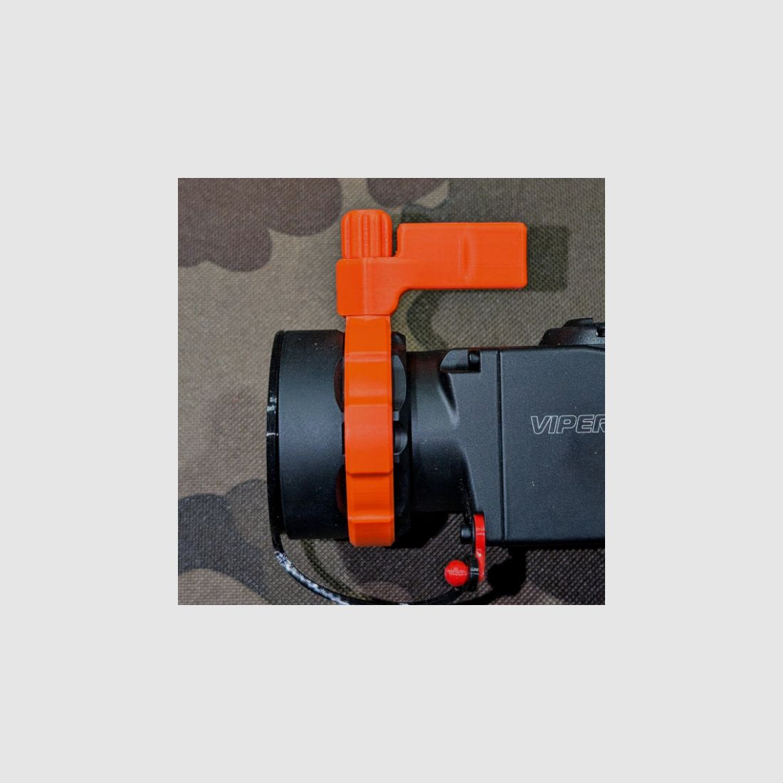 Pour Nitehog Viper 50 Next : levier de réglage rapide pour la mise au point de l'accessoire