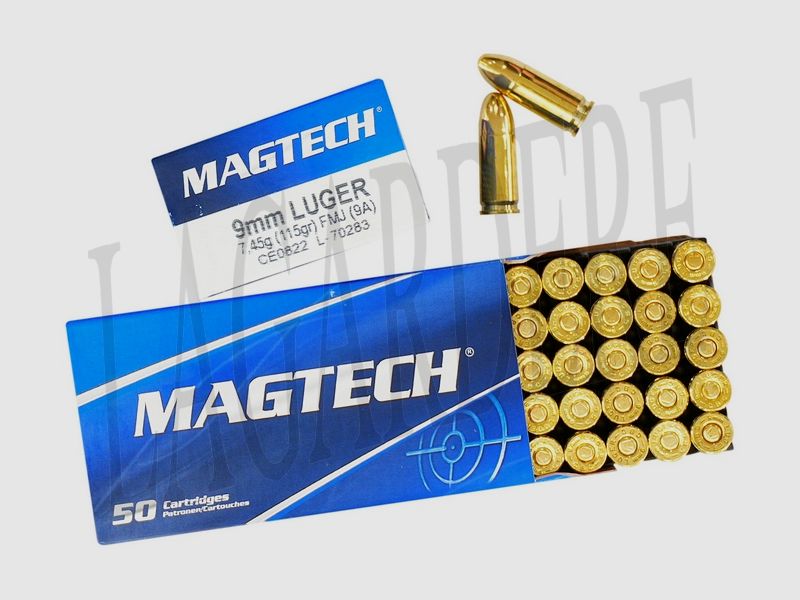 MAGTECH 9A (Patrone mit Geschoss)