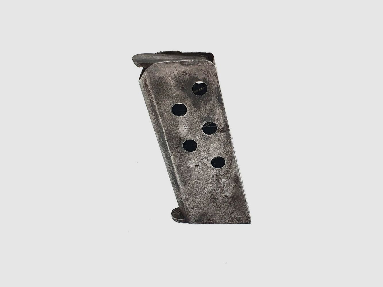 FN 1906 6 round magazine, stamped with FN