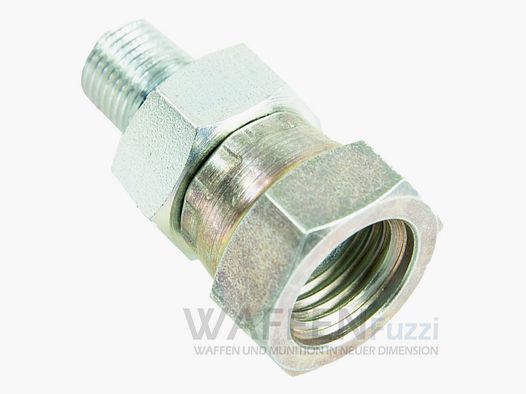 Verbindungsstecker 1/8" BSP auf 1/4" BSP Innengewinde
