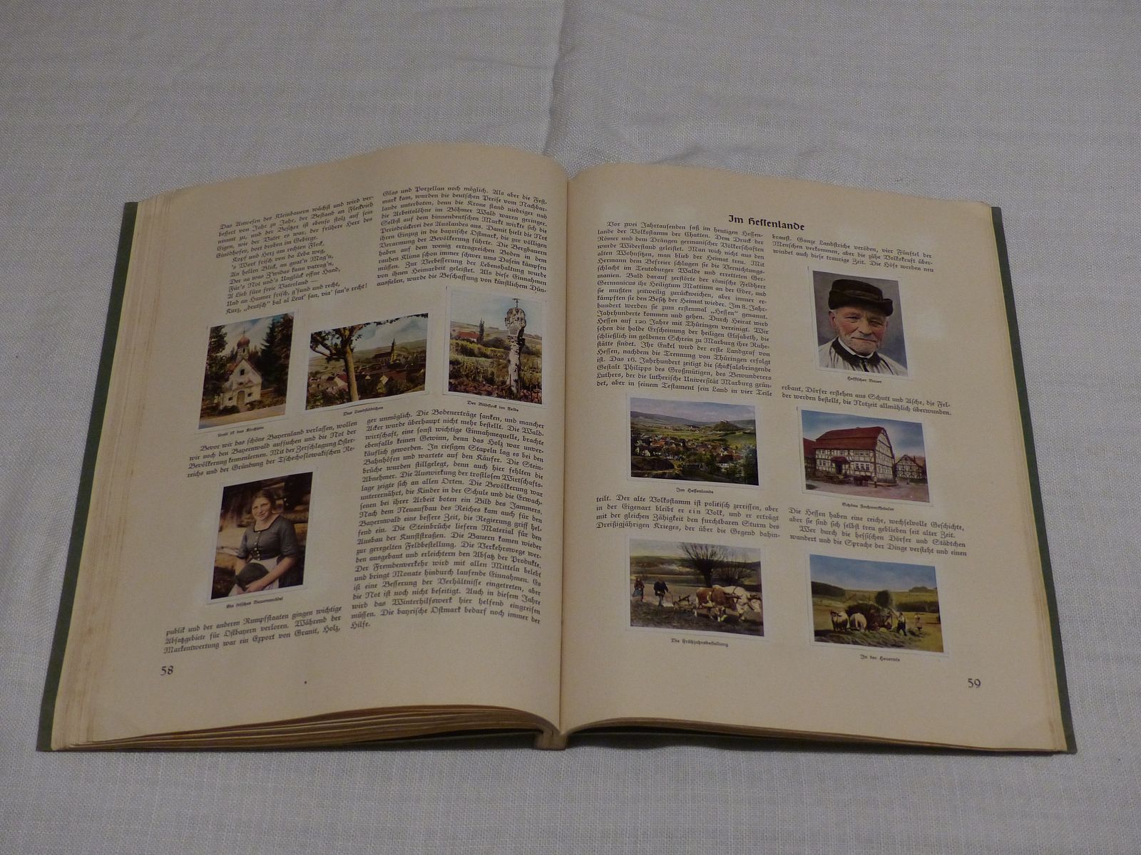 Complete sticker album on German soil 1935
