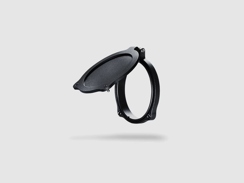 HAWKE Optics Zubehör für Zielfernrohre Objektivdeckel 50mm Flip Cover Aluminium -schwarz