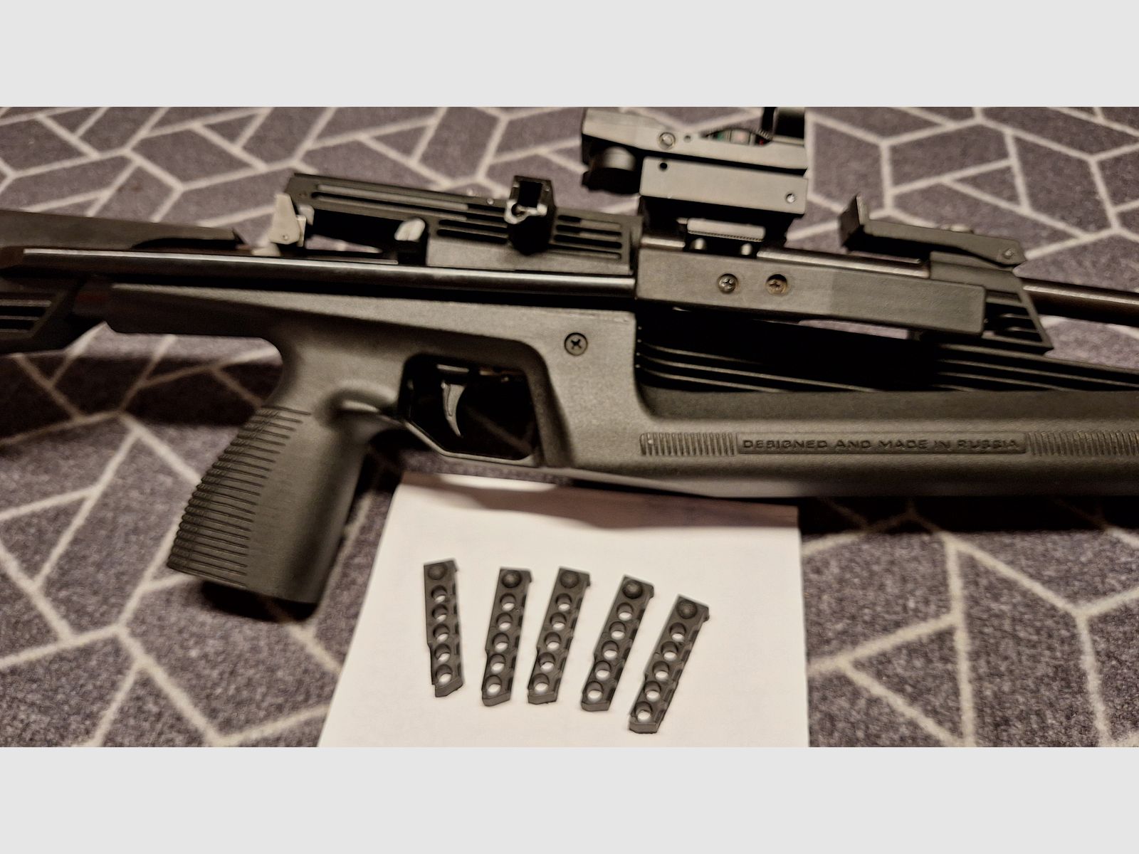 Baikal IJ61/MP61 Federdruck Seitenspanner mit Reddot - Rarität für Sammler!