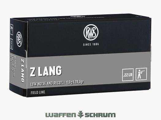 RWS Z Lang 1,9g - 29gr .22lr