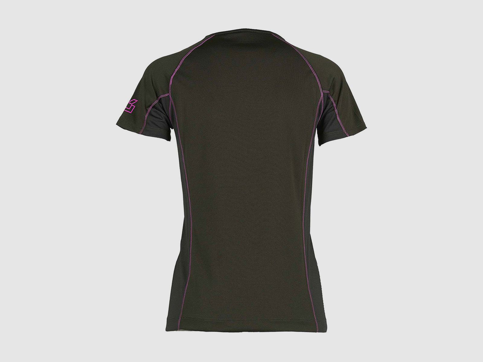 T-SHIRT – WOMEN – UNIVERS – DRY-ACTIVE Green/Fuchsia, image 2 of 2