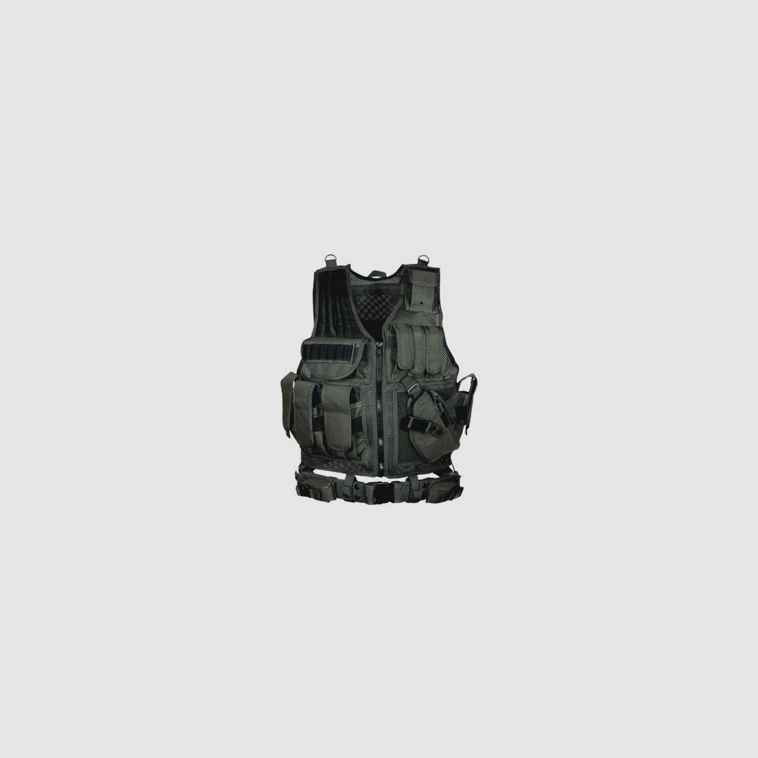 UTG 547 Law Enforcement Tactical Vest Color: Black / Dark Gray