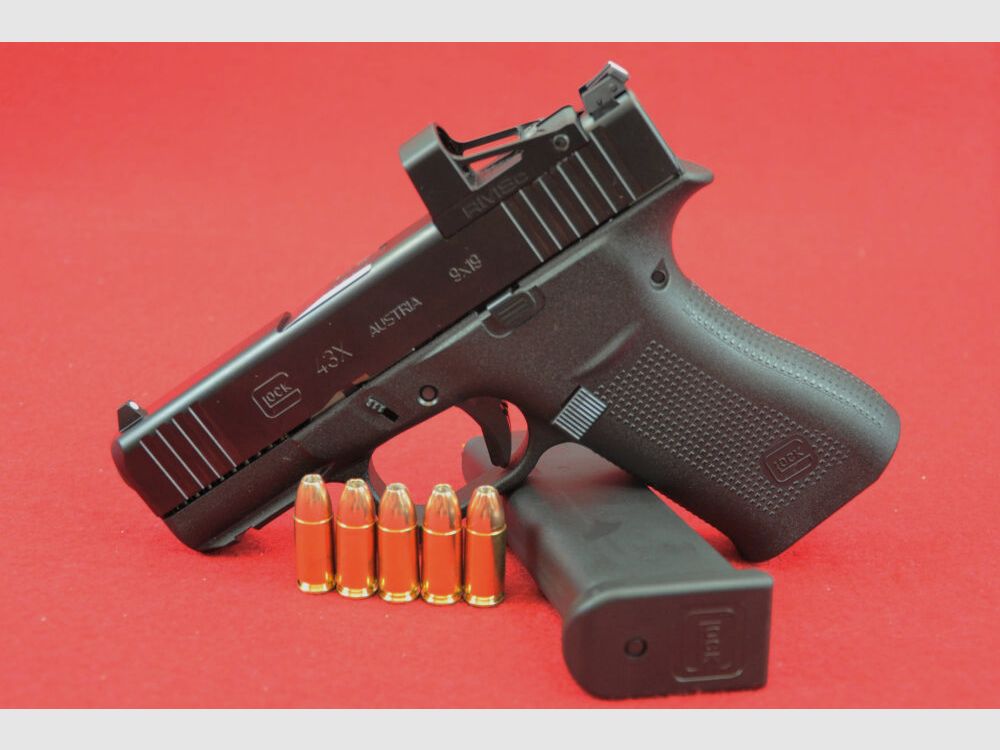 Glock 43x Inkl. RMS Shield Sight