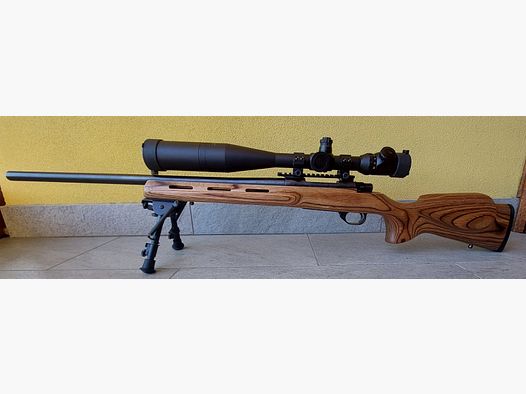 A 30 CARABINA BOLT ACTION HOWA MOD 1500 CAL 308 WIN CON OTTICA KONUS PRO M30 8.5-32X52 ILLUMINATA BIPIEDE HURRIS