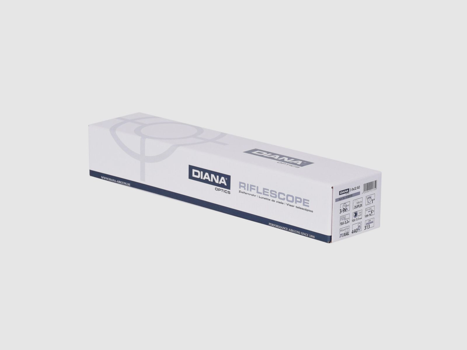 DIANA riflescope 3-9x32 AO Duplex