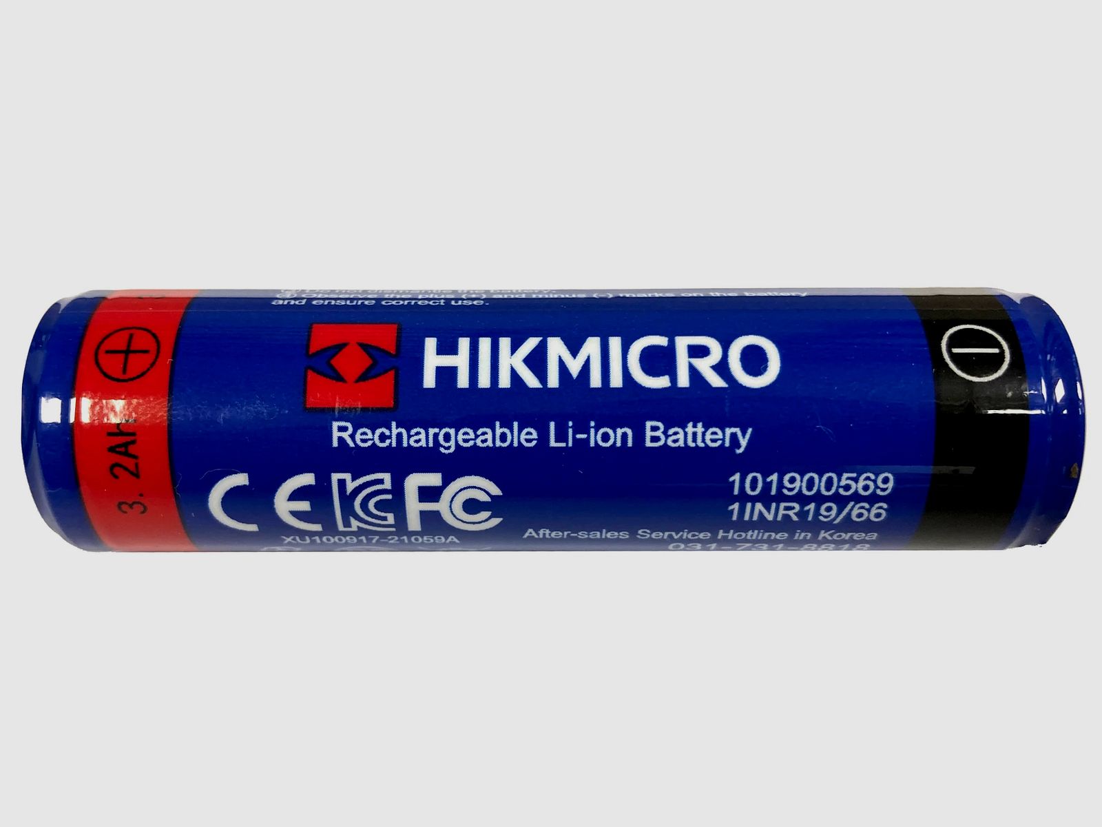 Hikmicro Batterij HM-3632DC 18650 3200mAh, 3.6V, afbeelding 2 van 7