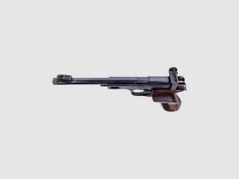 Pistole Margolin Kaliber .22lr mit Zubehörbox