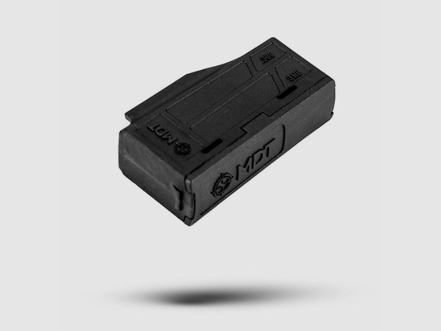 MDT Magazine Polymer AICS Style Calibro .308 Win. / 6.5 Creedmoor / 6mm Creedmoor / .260 Rem. / .243 Win. / 7mm-08 Rem. 3 Colpi