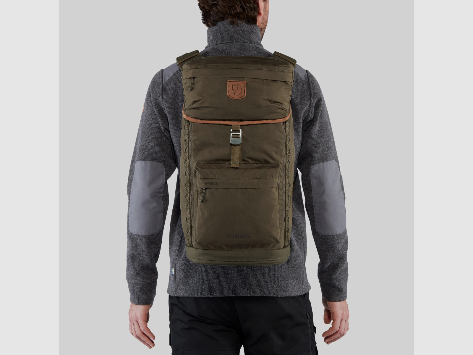 FJÄLLRÄVEN Singi Stubben Sitzrucksack Dark Olive