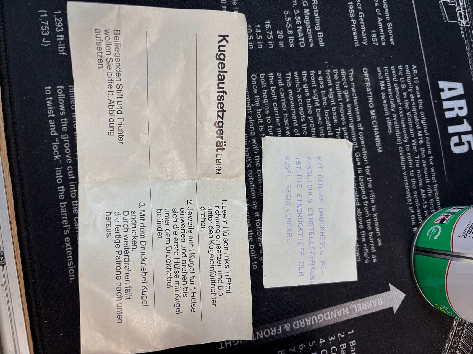 Rarität ! 4mm Lang Zimmerstutzen Kugelsetzgerät Neuwertig in OVP Sammler !!