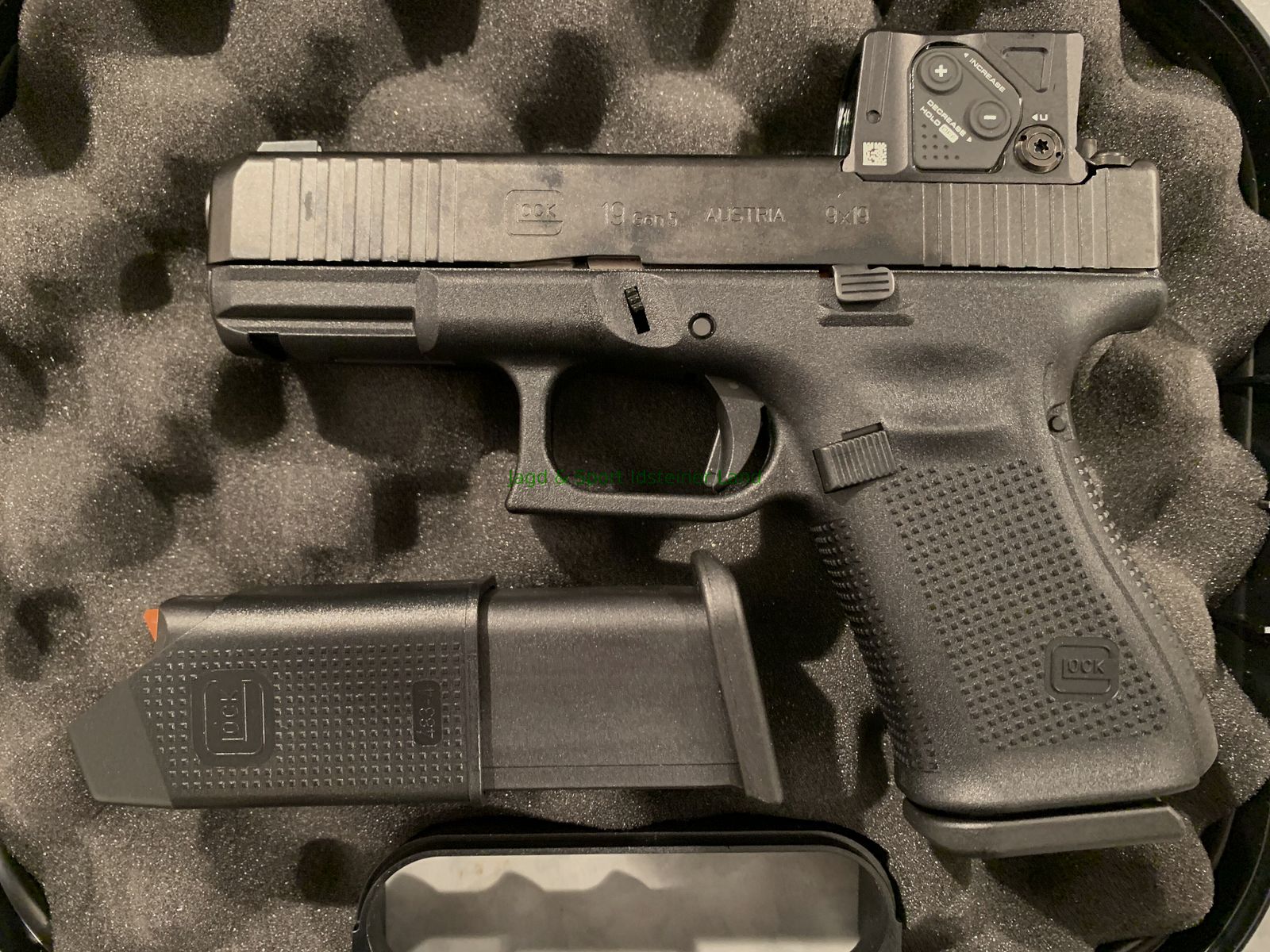 Glock G19 Gen5 MOS/FS A-Cut w tym Aimpoint COA 3.5MOA