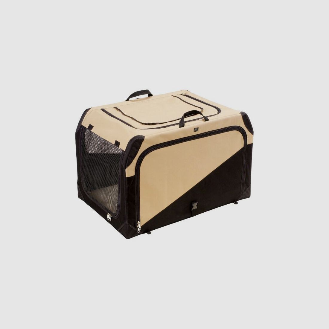 Hunter Faltbare Hundebox Beige/Schwarz