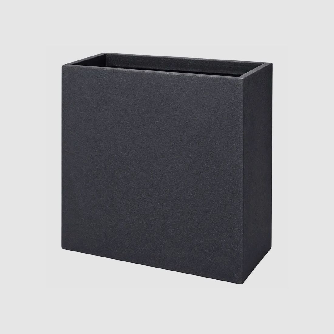 Pot de fleurs anthracite plastique 60 X 26 X 60 cm, image 5 sur 9
