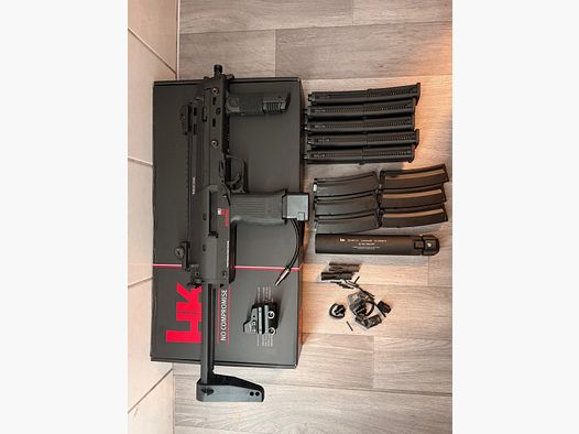 VFC MP7 GBB A1 V2 con adattatore HPA e accessori