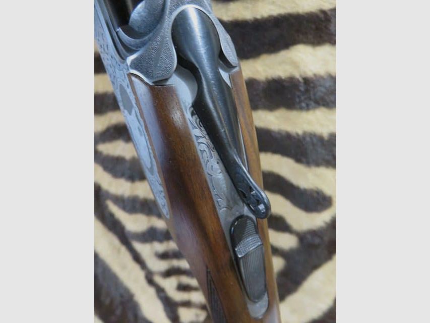Dubbelgeweer FAIR Prestige Acier valse body kal.30R lopen 55 cm – ejectors, afbeelding 8 van 12