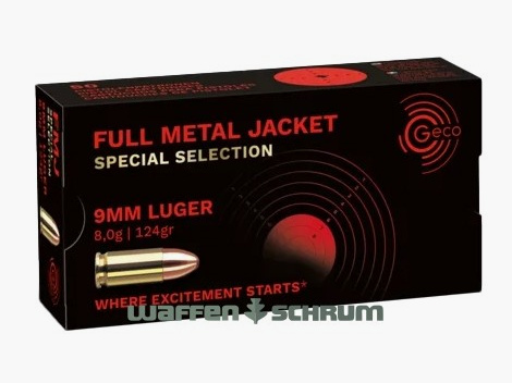 Geco 9mmLuger VMR Special Selection 8,0g - 124gr
